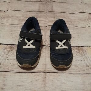 Navy & White Sneakers Toddler Boy Sz 12